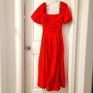 Free People Red Maxi Dress